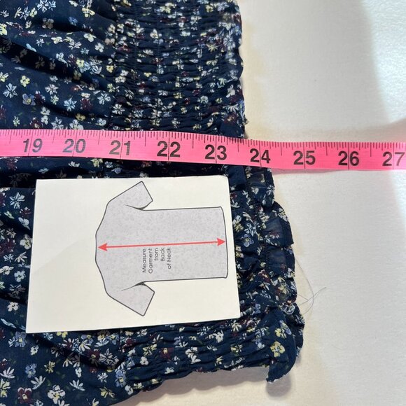 🌸 Reitmans L Floral 3/4 Sleeve Top Feminine & Effortless Chic - Picture 11 of 13